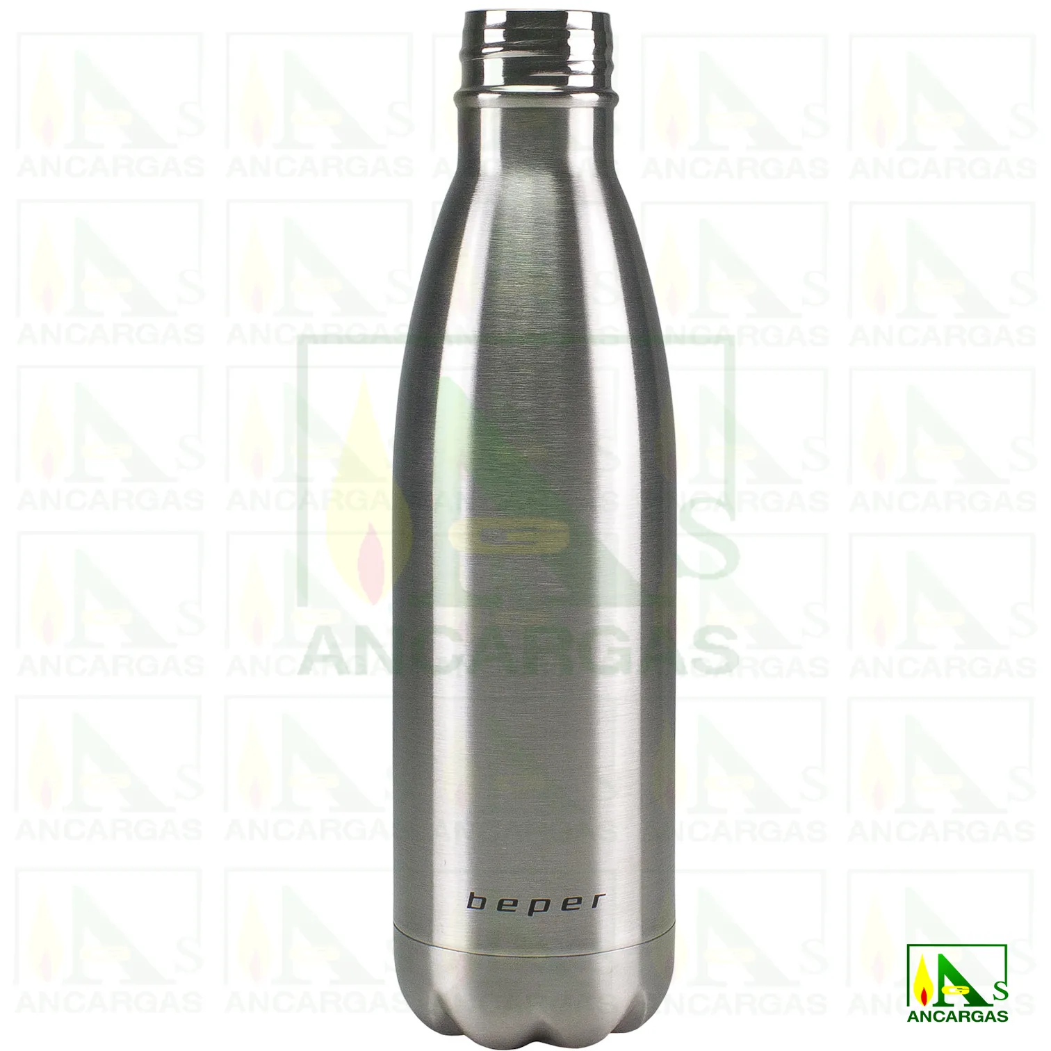 Botella térmica de acero doble pared Beper - Imagen Web de Ancargas ©