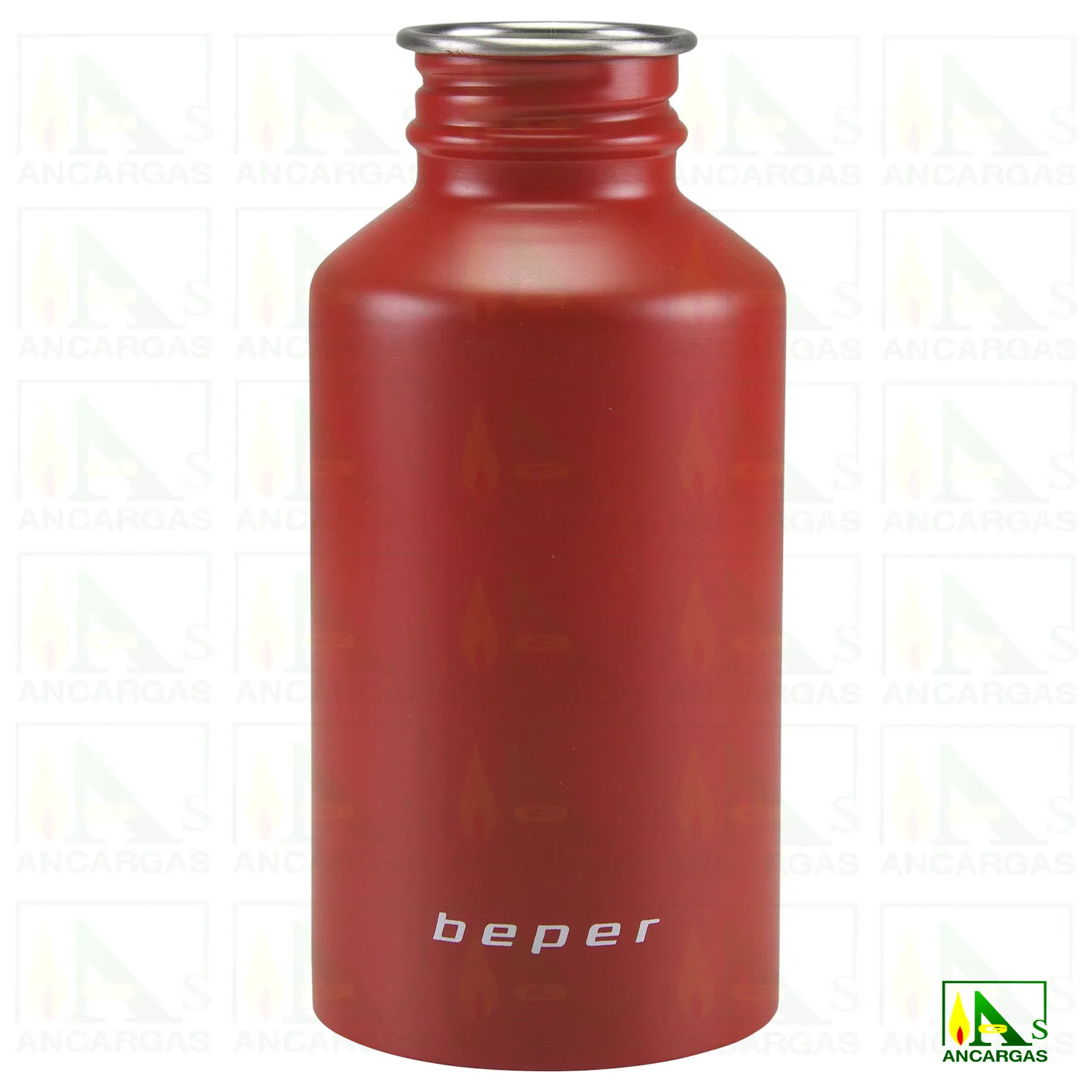 BOTELLA DEPORTIVA ACERO ROJO 0.5L BEPER - Imagen Web de Ancargas ©
