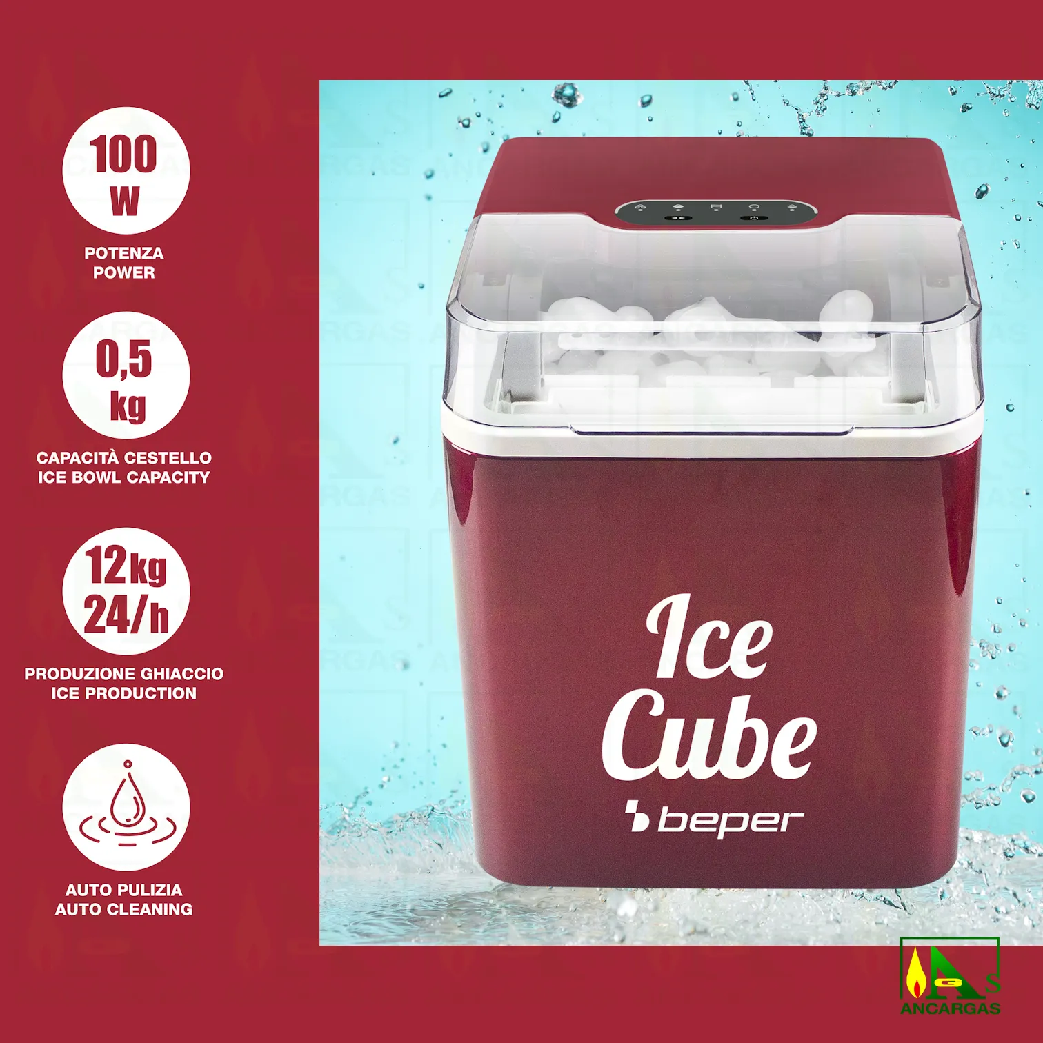 Beper Máquina de hielo - Imagen Web de Ancargas ©