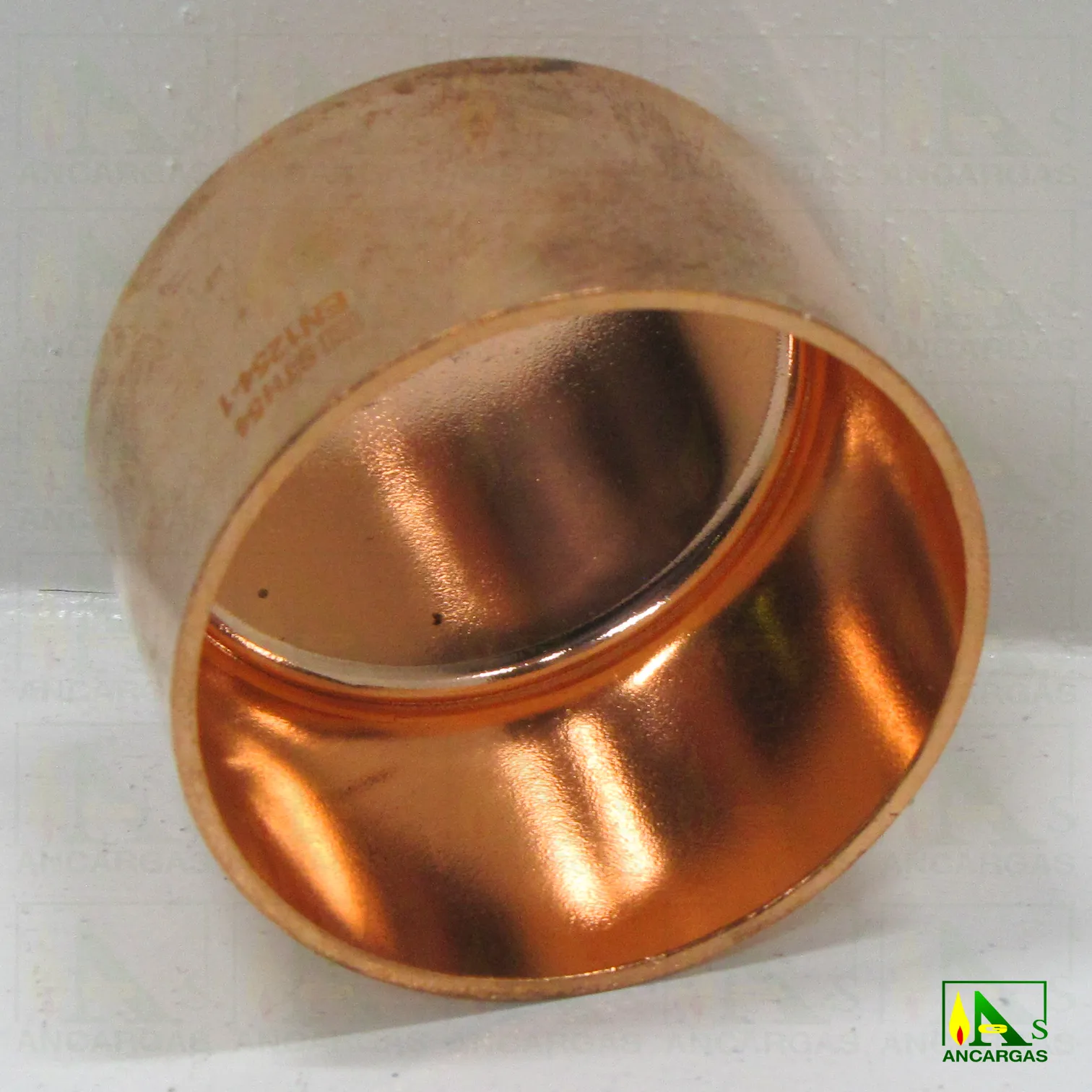 Tapón hembra de cobre para soldar - Imagen Web de Ancargas ©