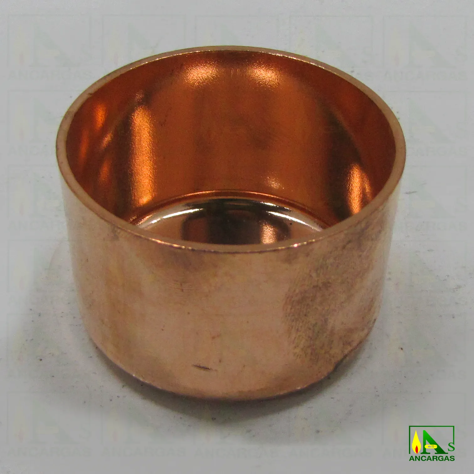 Tapón hembra de cobre para soldar - Imagen Web de Ancargas ©