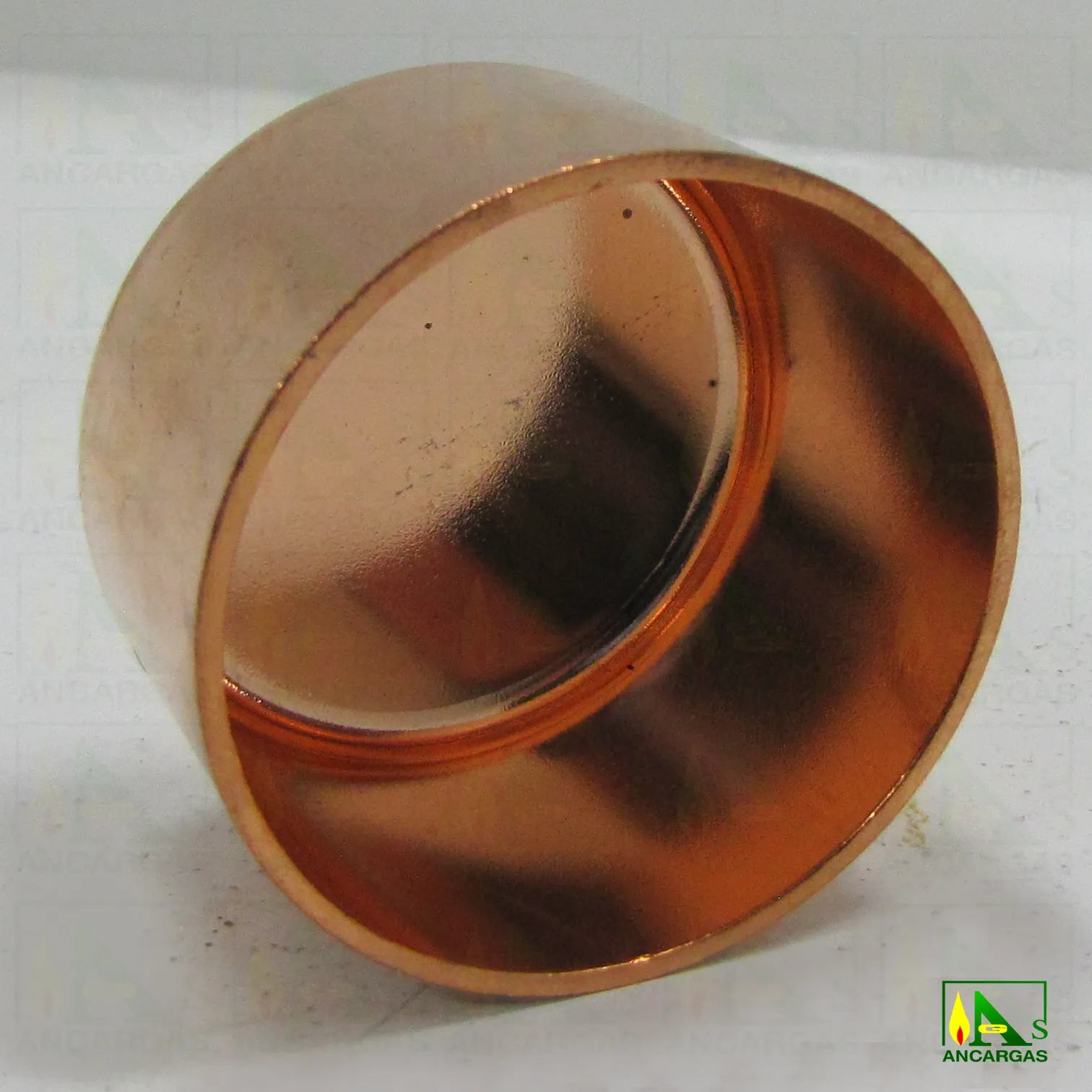 Tapón hembra de cobre para soldar - Imagen Web de Ancargas ©