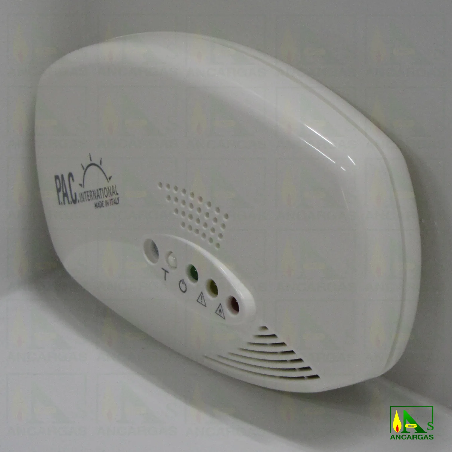 Detector de gas - propano-butano gas natural - Imagen Web de Ancargas ©