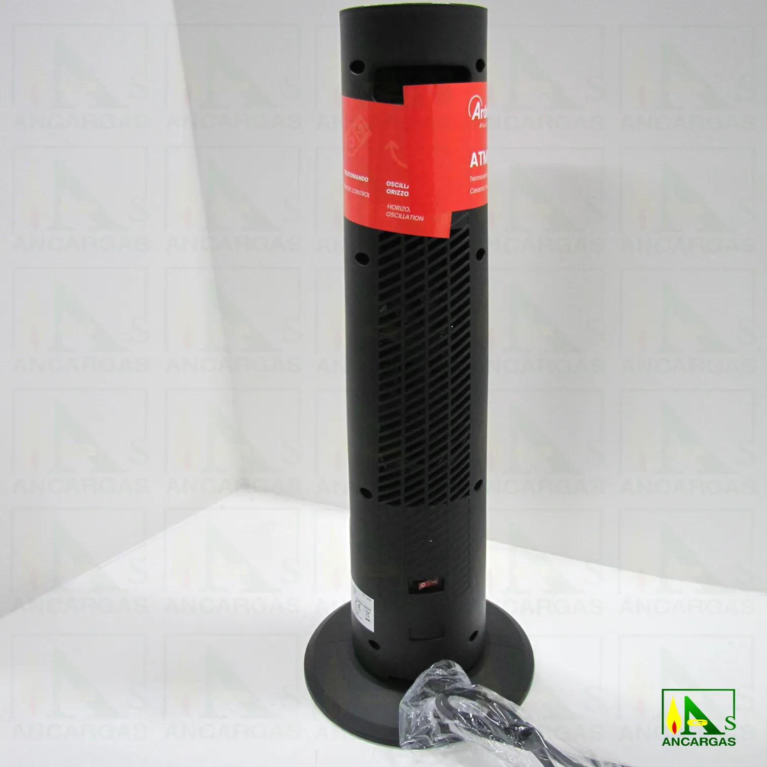 Torre Termoventilador Cerámico ATMO - Imagen Web de Ancargas ©