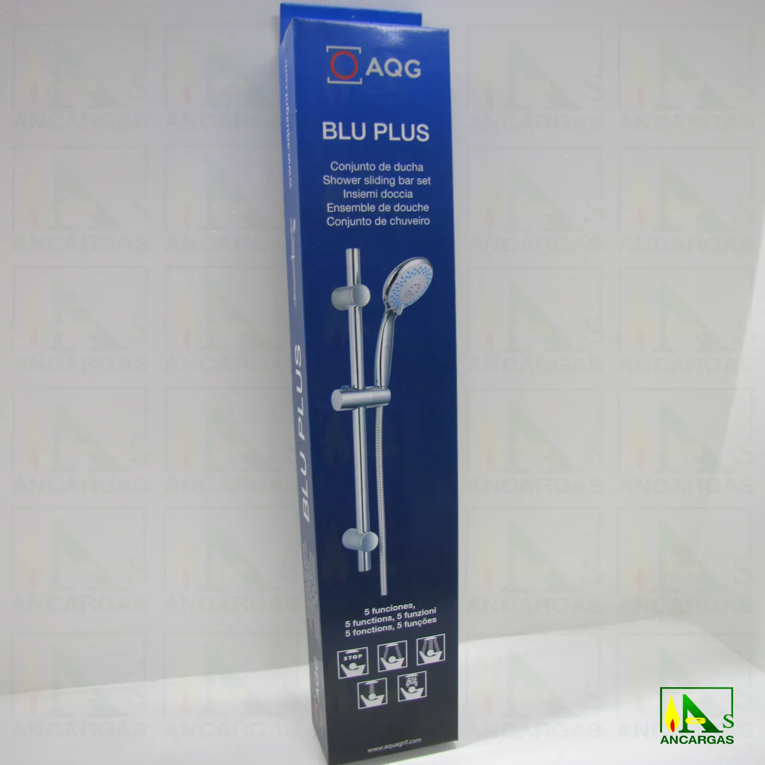 Conjunto de ducha BLU PLUS - Imagen Web de Ancargas ©