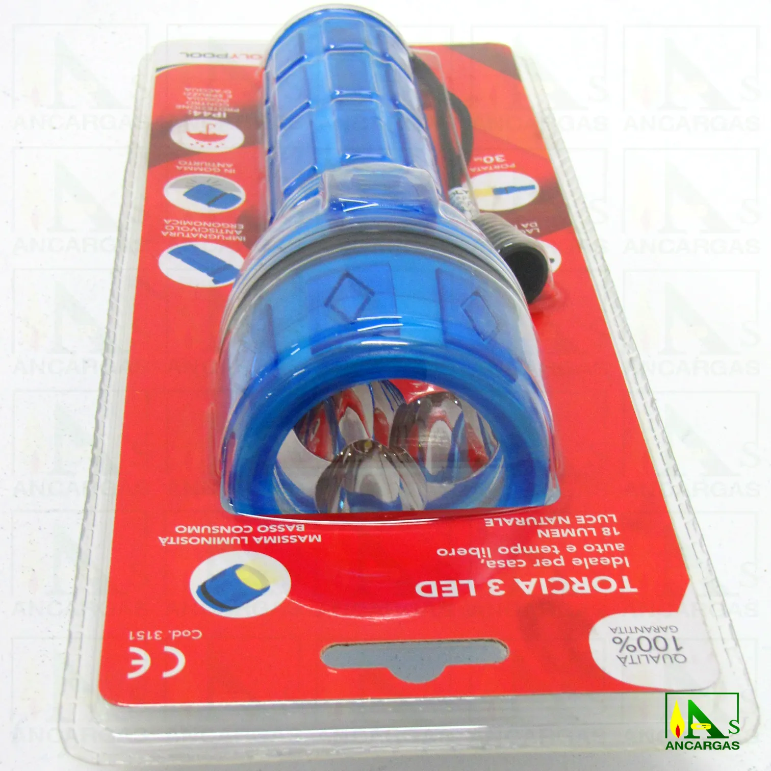 Ardes PolyPool Linterna de caucho 20cm - Imagen Web de Ancargas ©
