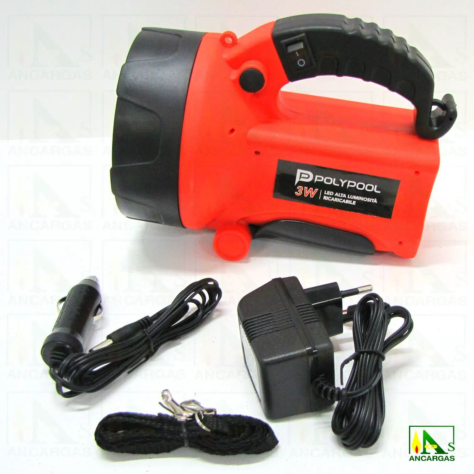 Ardes PolyPool Linterna LED Recargable 3W - Imagen Web de Ancargas ©