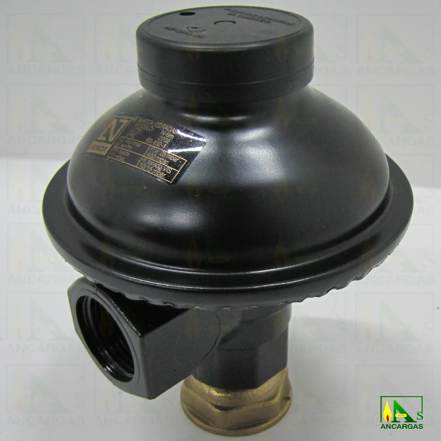Regulador abonado para GN – Imagen Web de Ancargas ©