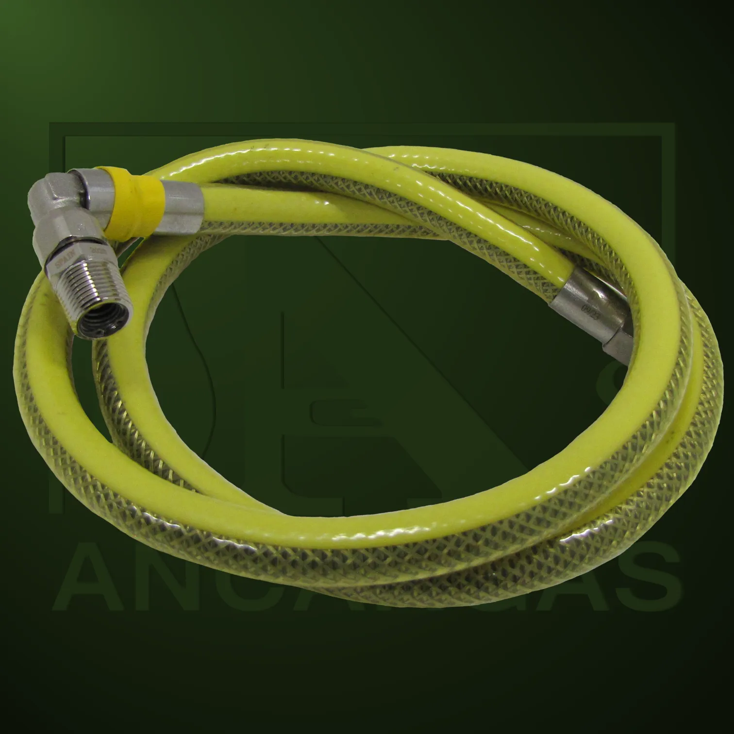 Tubo flexible metálico giratorio - Imagen Web de Ancargas ©