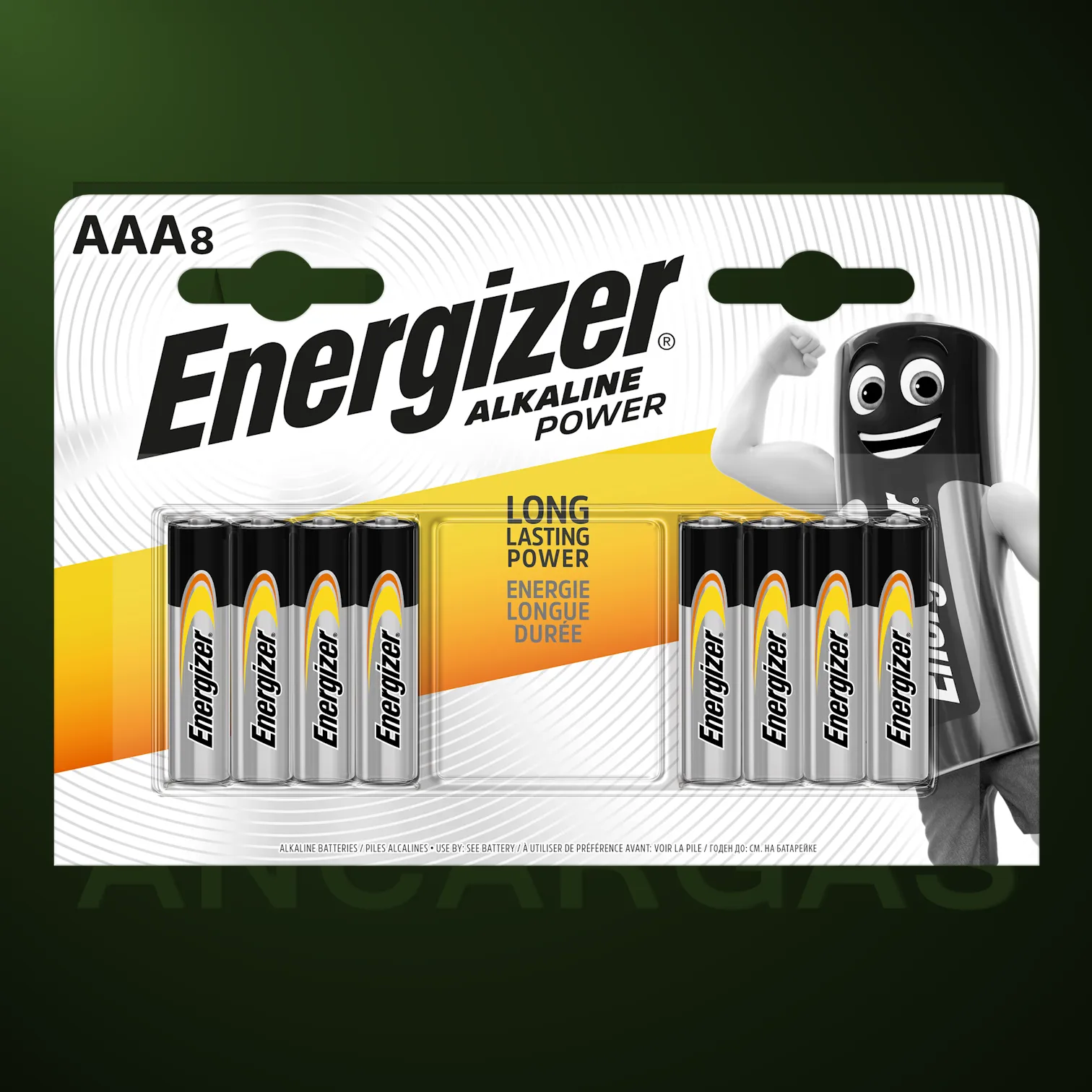 Pilas Energizer Alcaline Power 8xAAA - Imagen Web de Ancargas ©