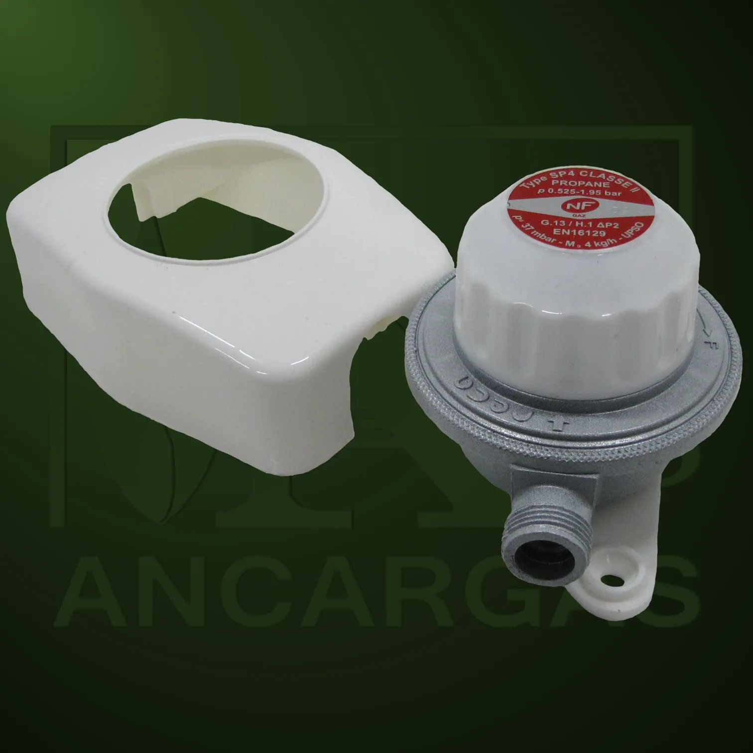 Reductor RECA con volante y con capota - Imagen Web de Ancargas ©